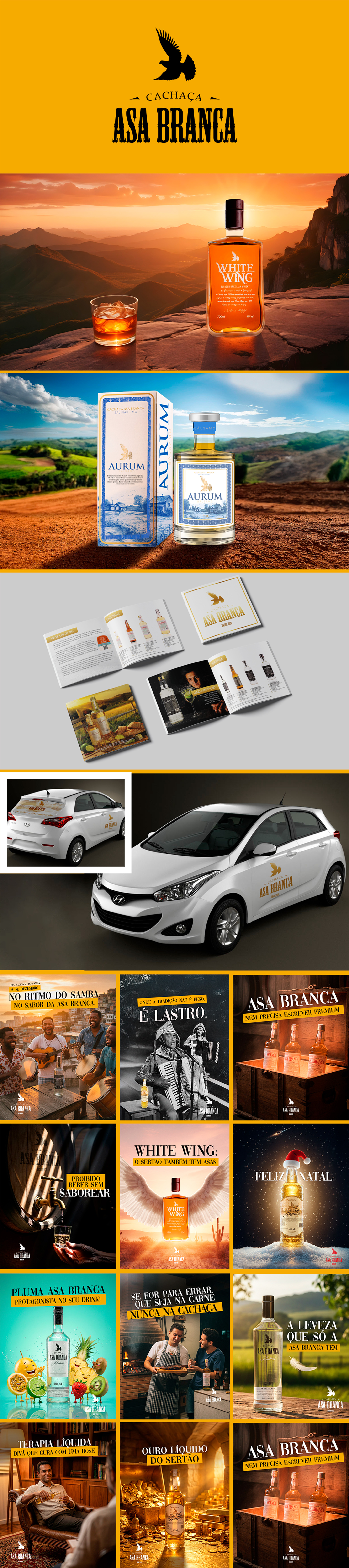 Cachaça Asa Branca — Marketing 360 para uma cachaça com alma sertaneja