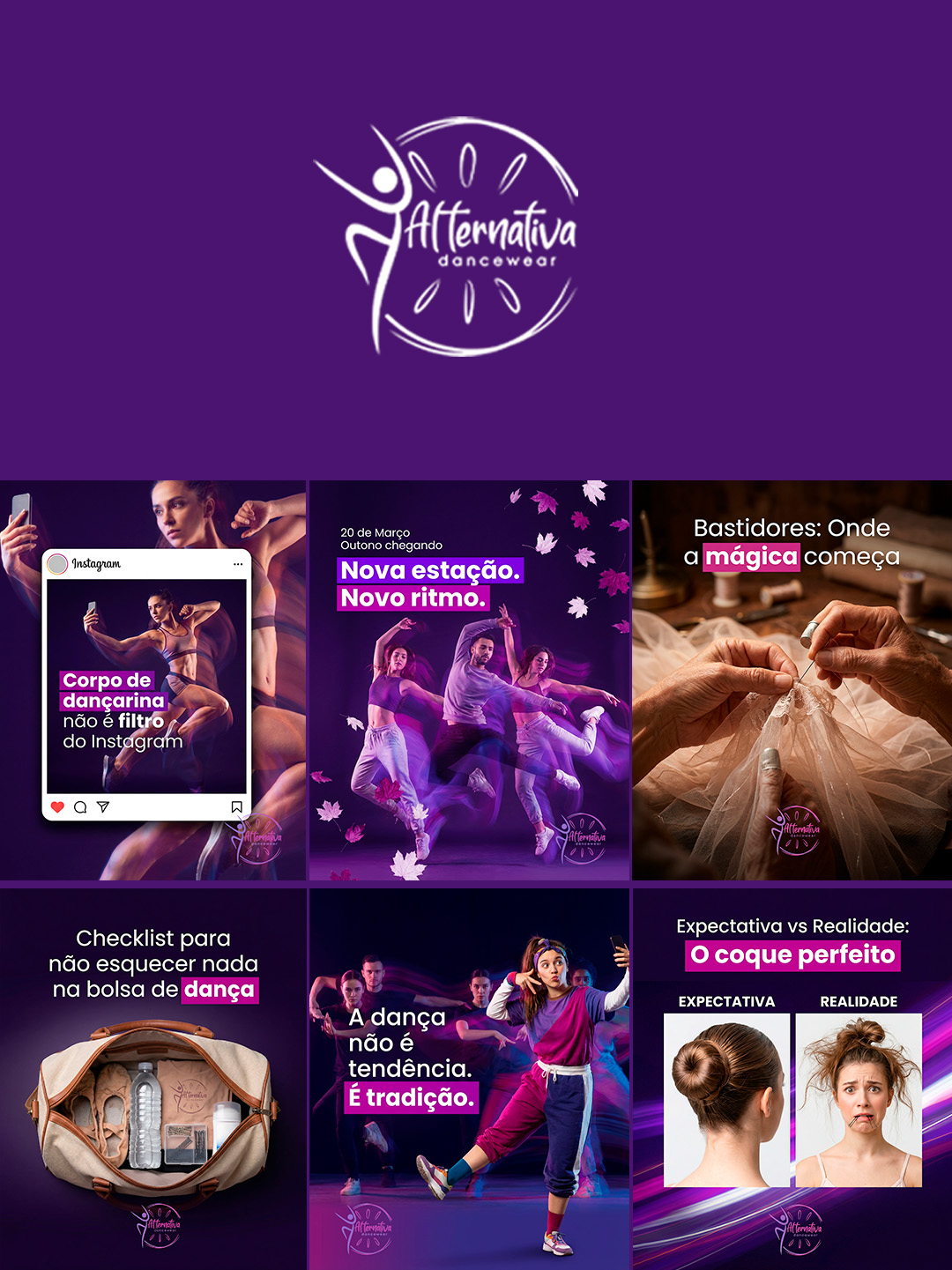 Alternative Dance Wear — Posts e tráfego pago para e-commerce de dancewear